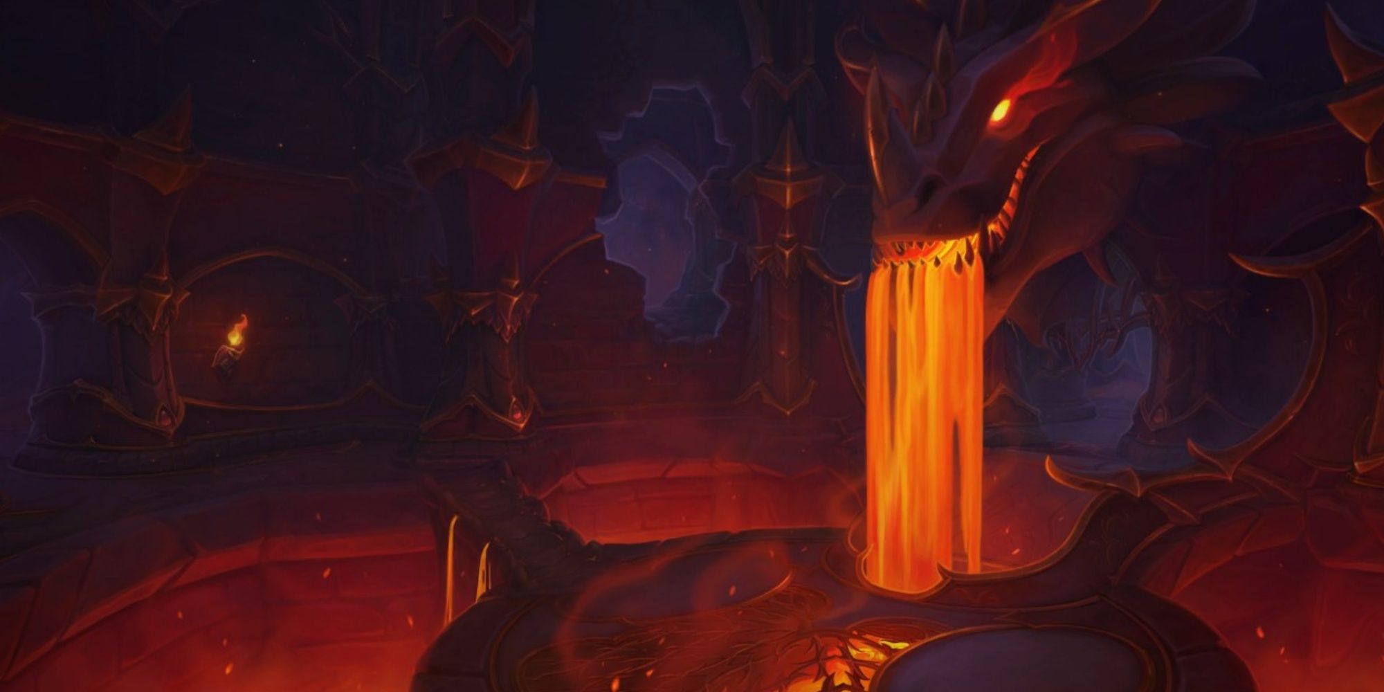 Neltharus Dungeon Splash Art In World Of Warcraft
