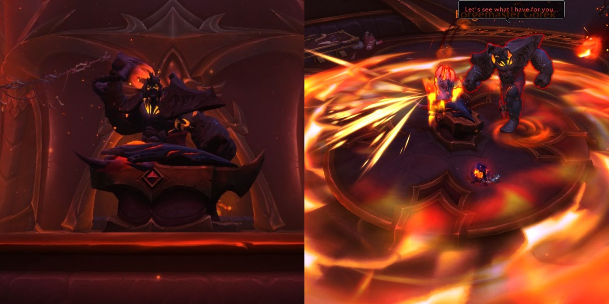 Forgemaster Gorek Boss And Fight In Neltharus In World Of Warcraft