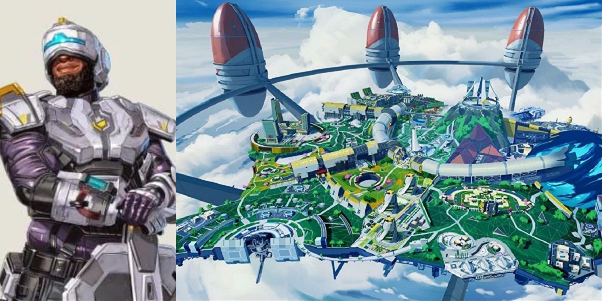 Apex Legends: Newcastle legend and the Olympus map
