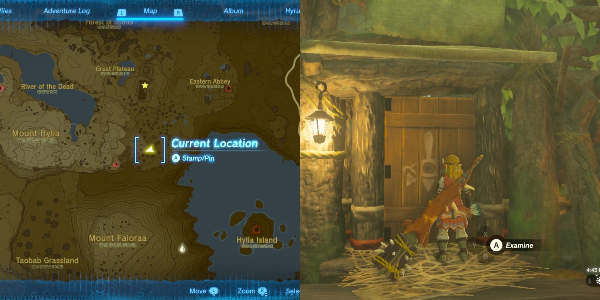 Link Finds Yiga Mask Hideout In Great Plateau In The Legend Of Zelda: Tears Of The Kingdom