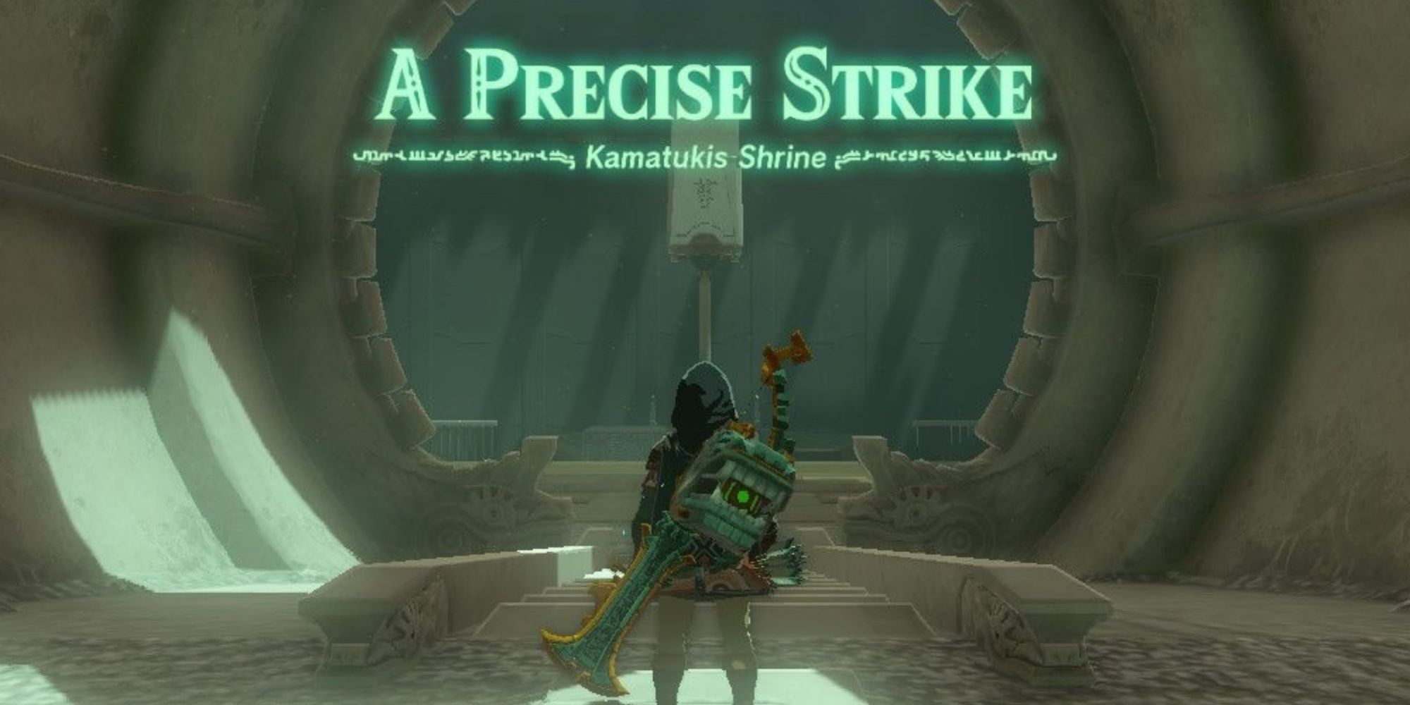 The legend of Zelda tears of the kingdom entering Kamatukis Shrine for the first time