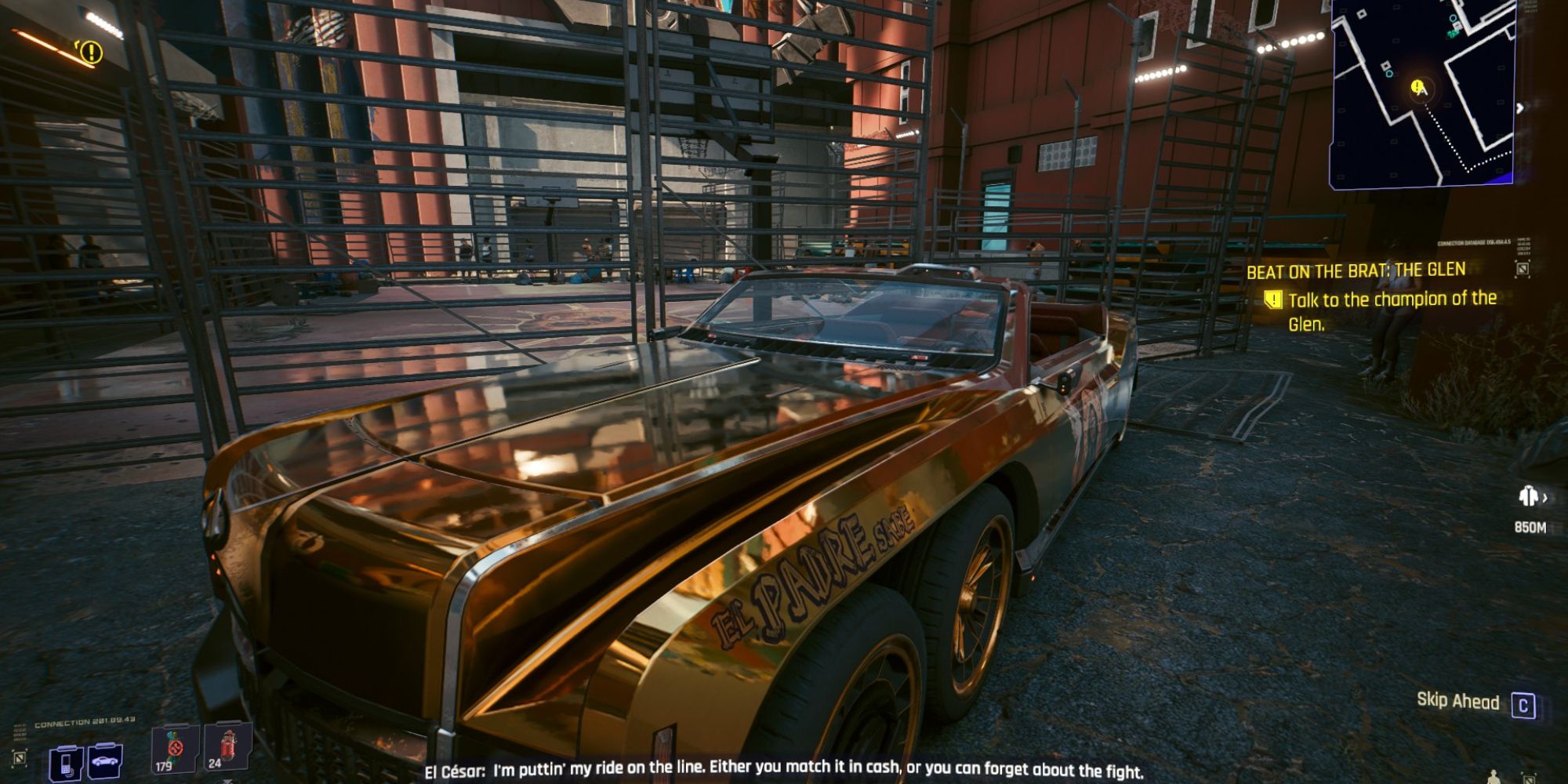Alvarado Car In Cyberpunk 2077.