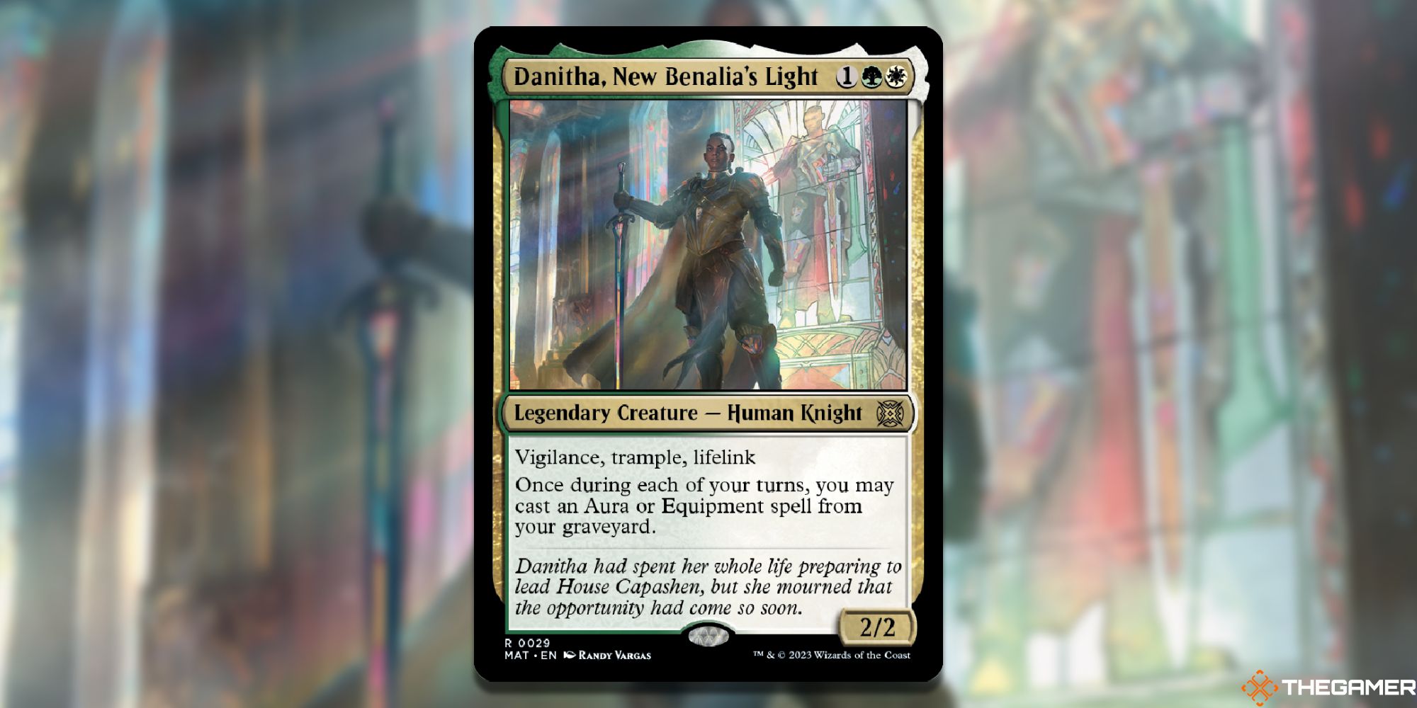 MTG: Danitha, New Benalia's Light card