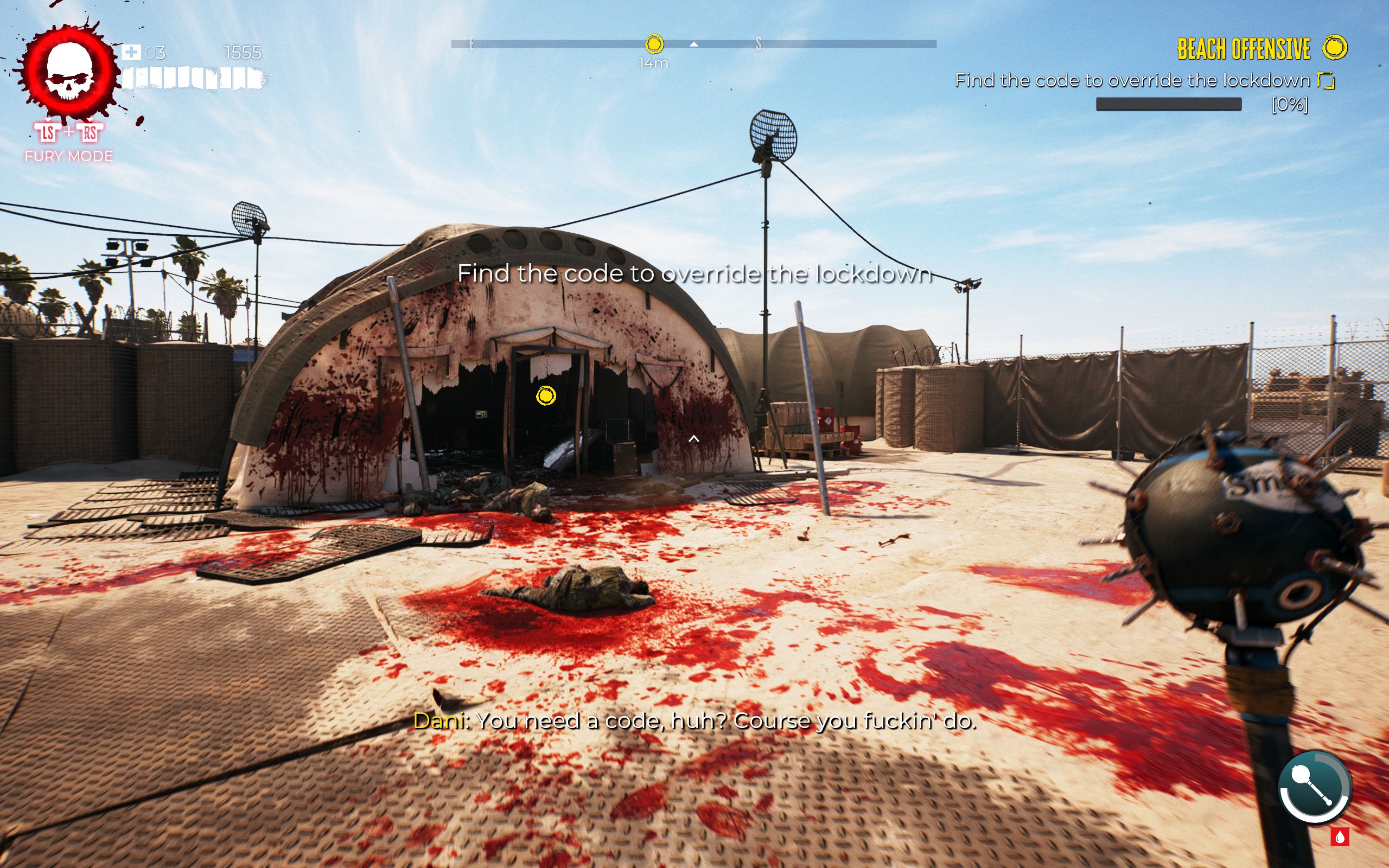 Dead Island 2: Search The Command Tent