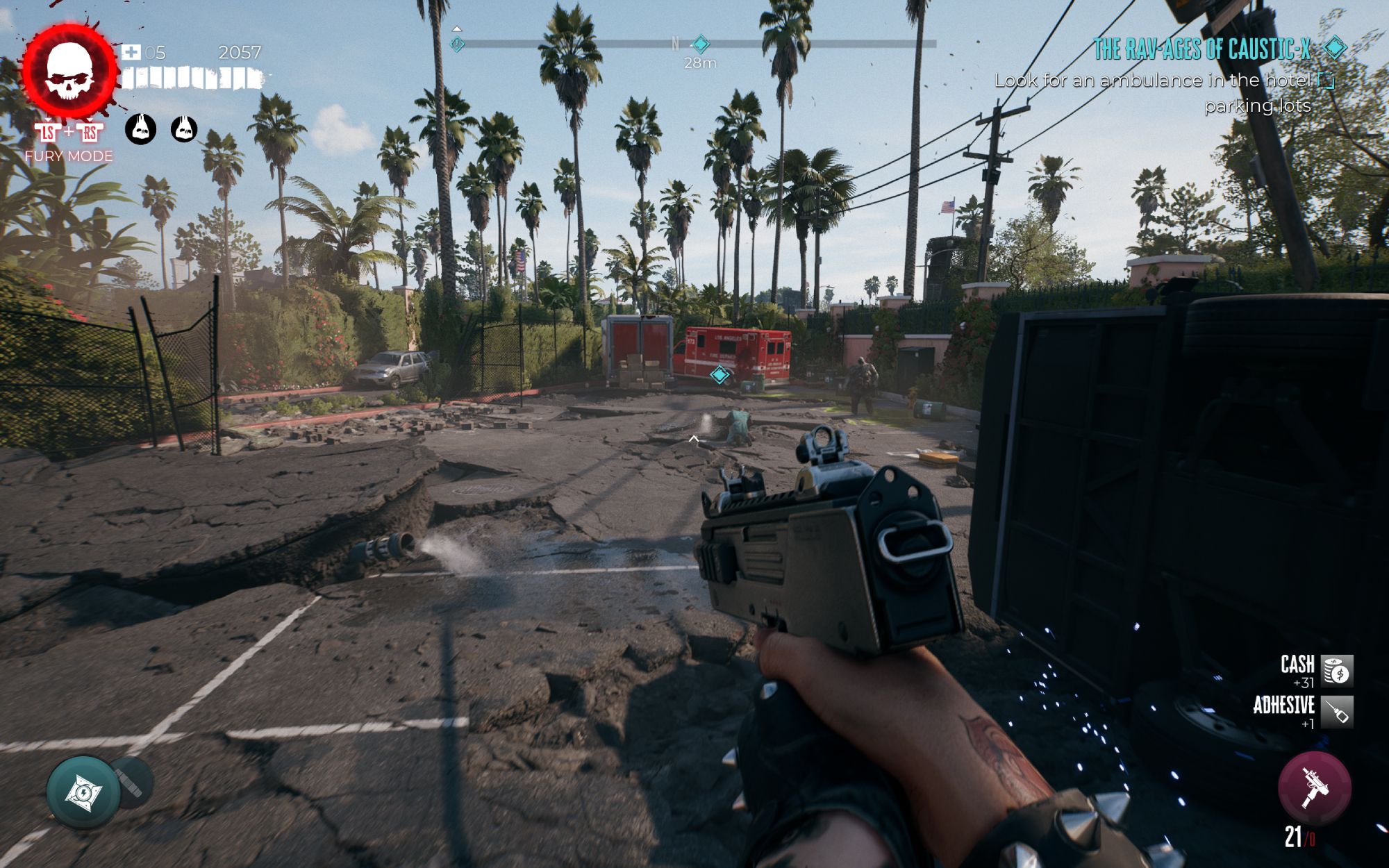 Dead Island 2 Ambulance Driver
