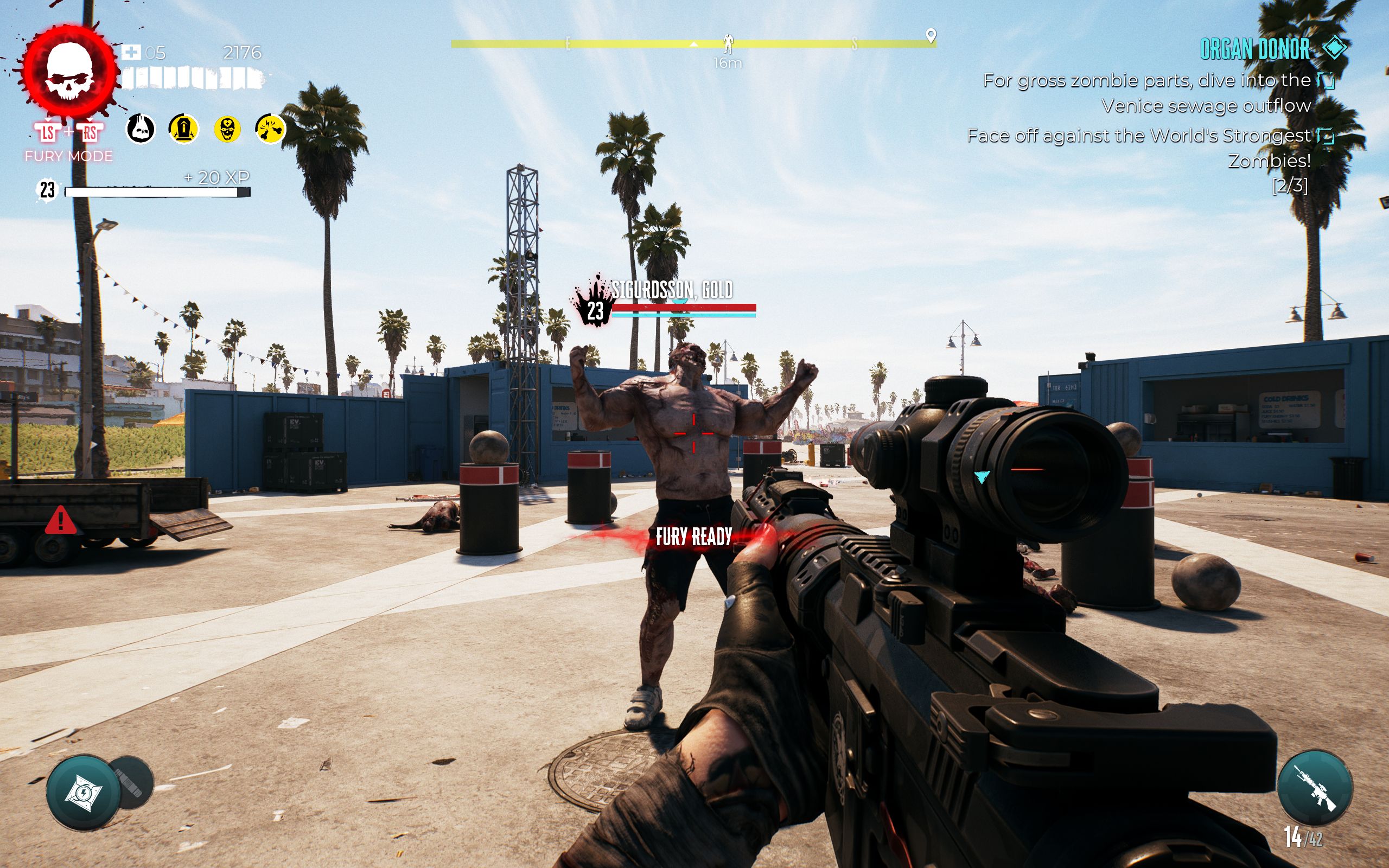 Dead Island 2: The Strongest Zombies In The World