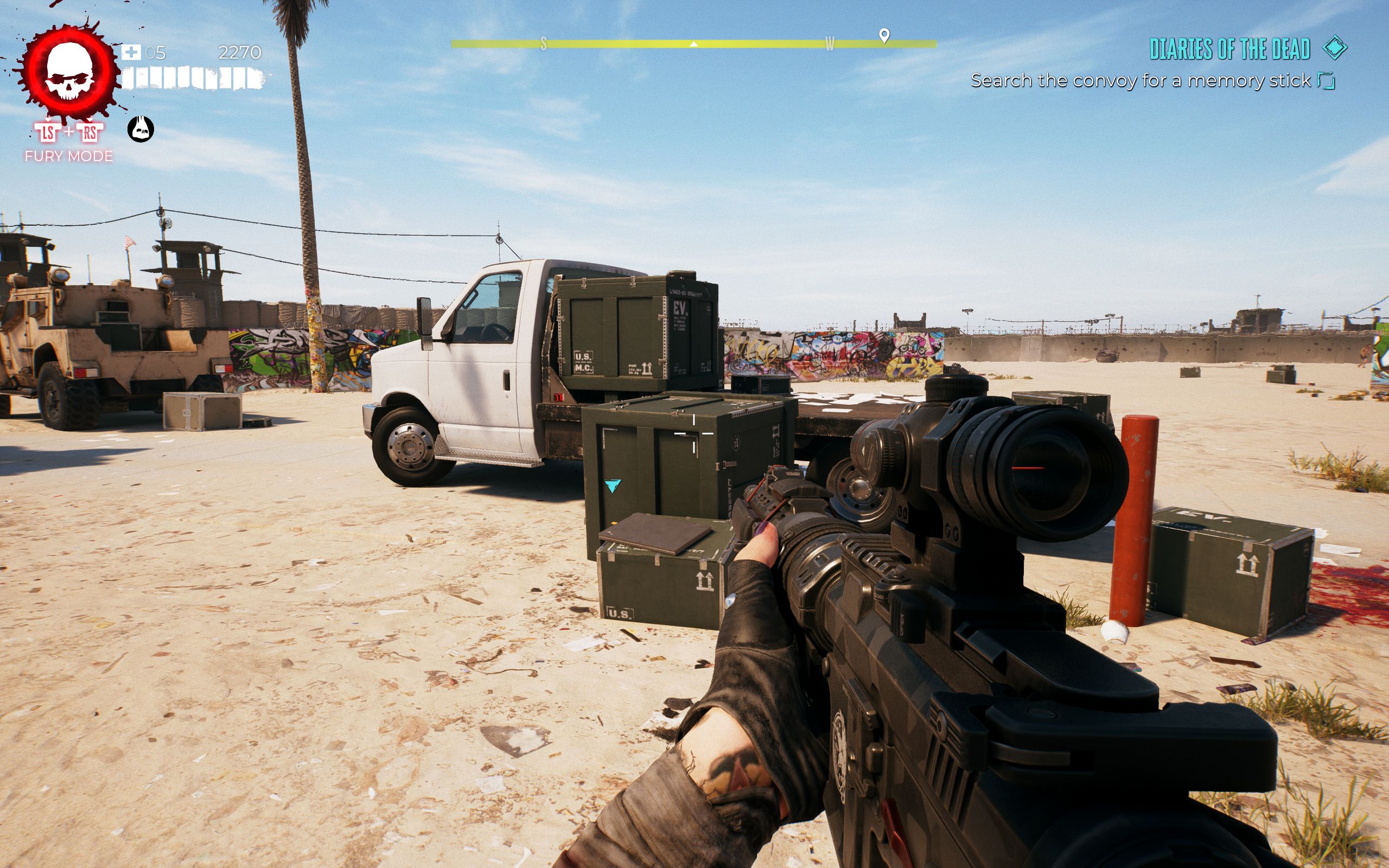 Dead Island 2: Memory Stick Location