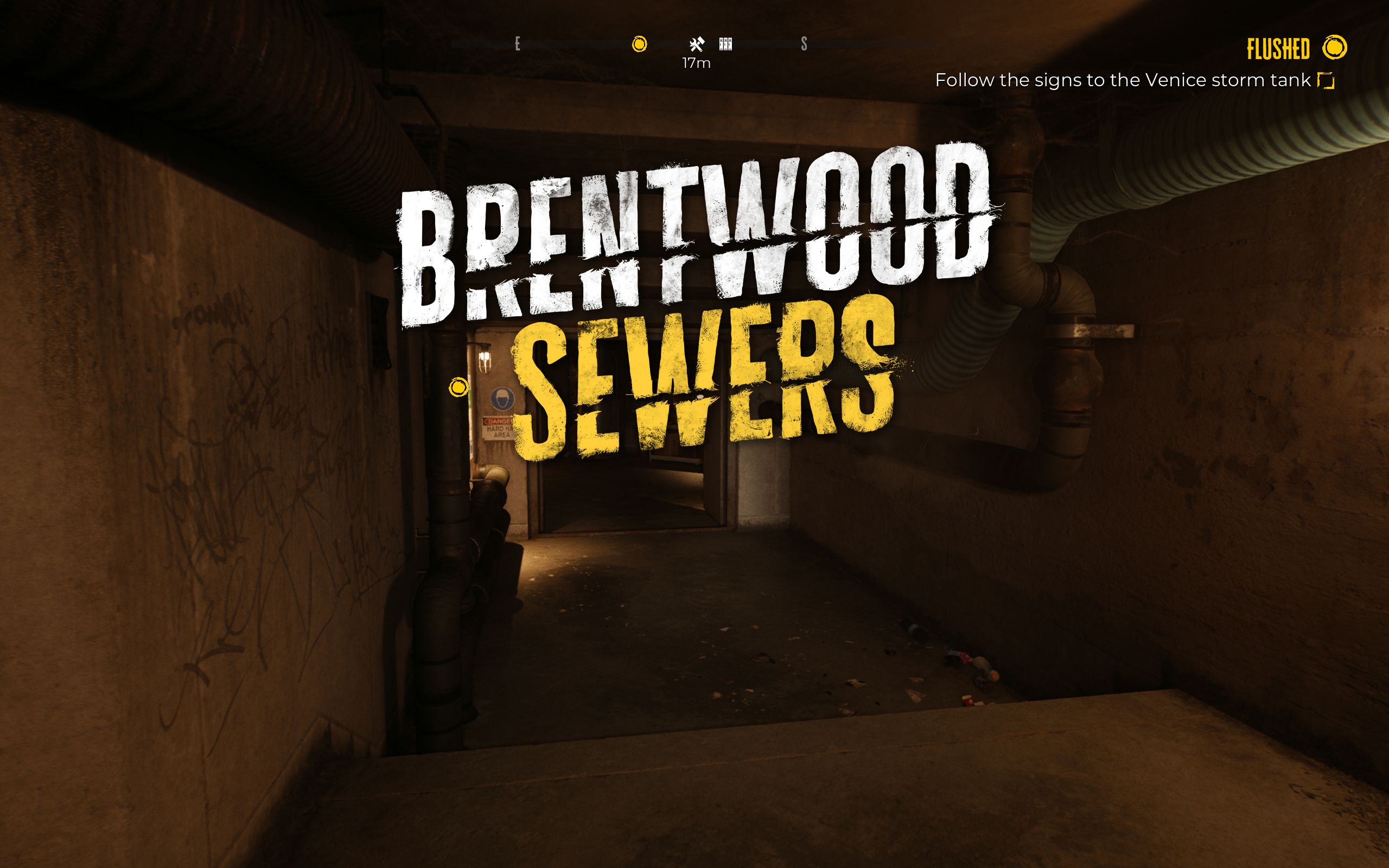Dead Island 2 Entering the Brentwood Sewers
