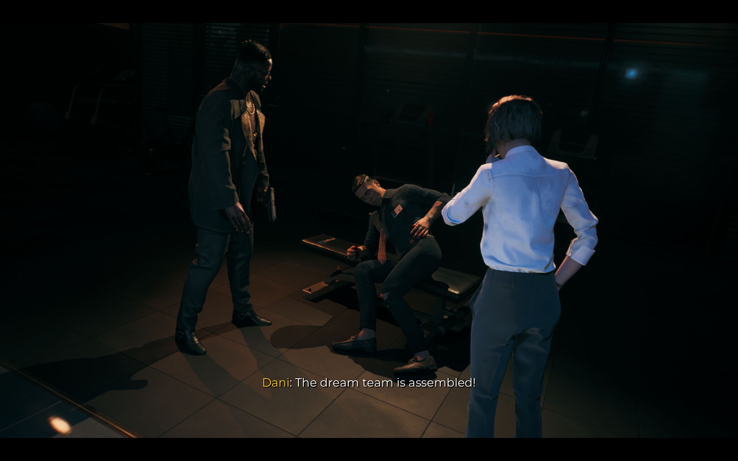 Dead Island 2 Saddle Up For Santa Monica two characters talking to Dani