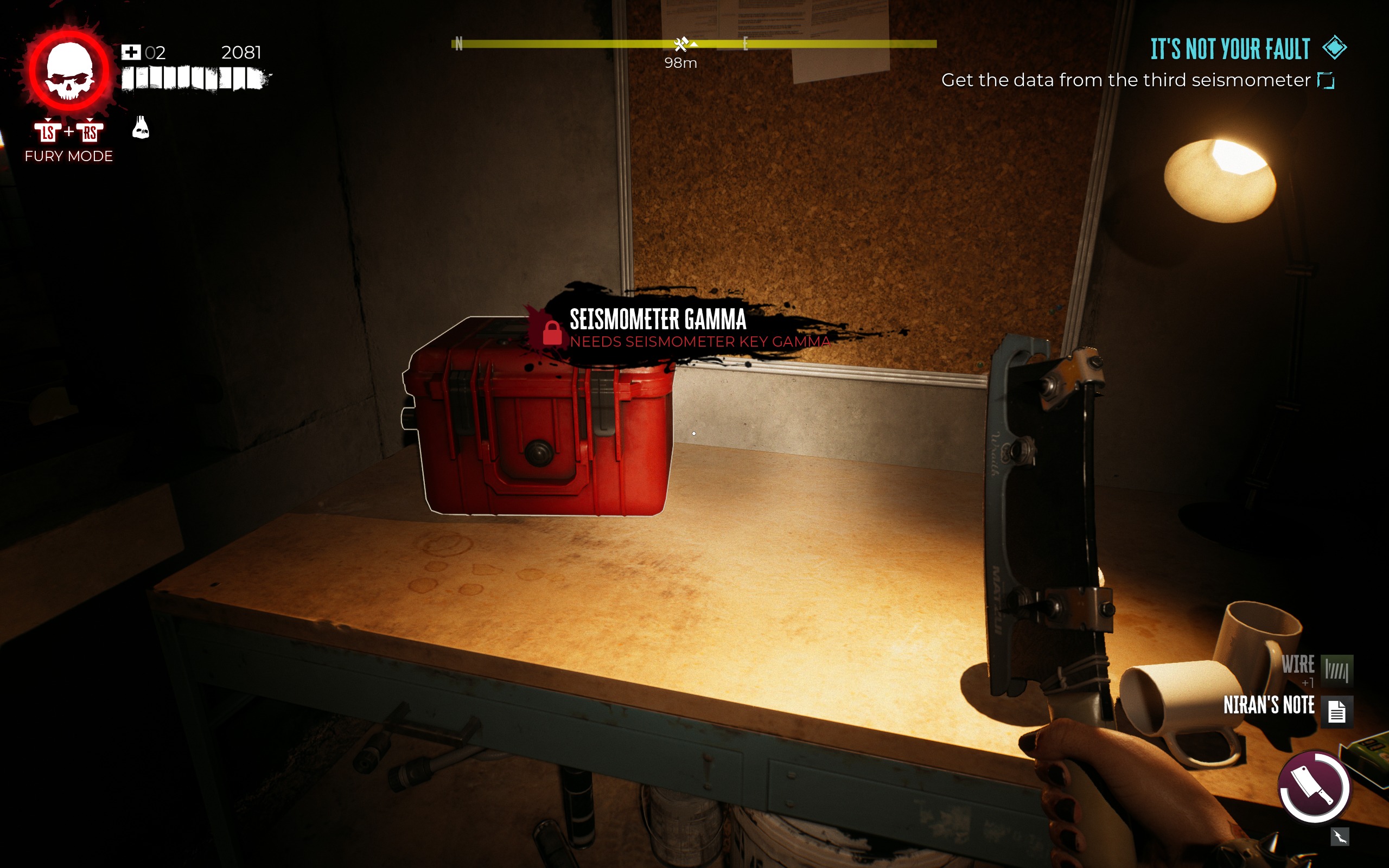 Dead Island 2 Seismometer Gamma
