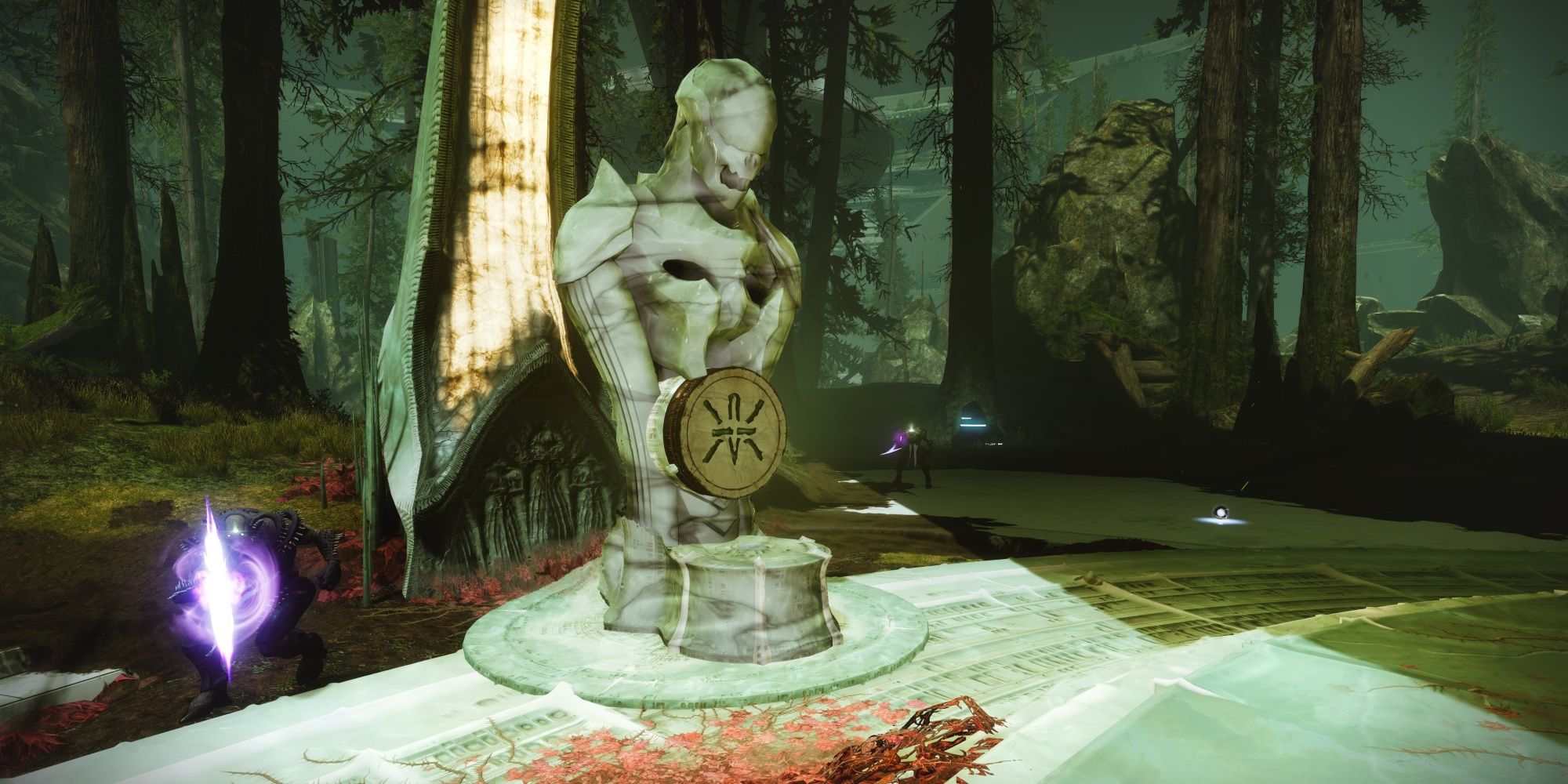 Destiny 2 Ghosts of the Deep Ritual Encounter Statue