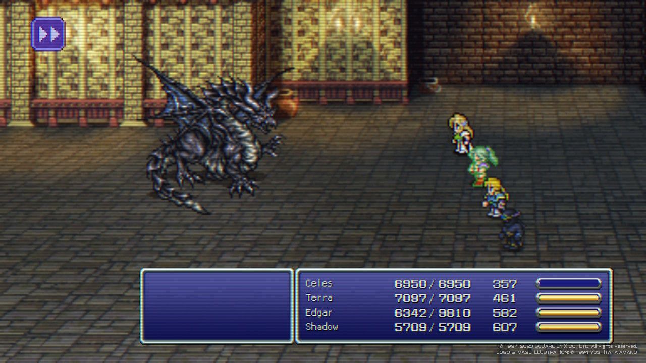 Final Fantasy 6 Pixel Remaster Holy Dragon