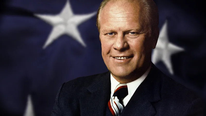 President Gerald Ford.