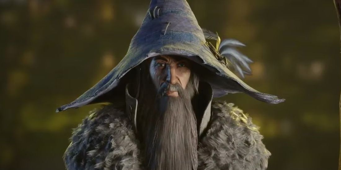 Gandalf in The Lord of the Rings Gollum