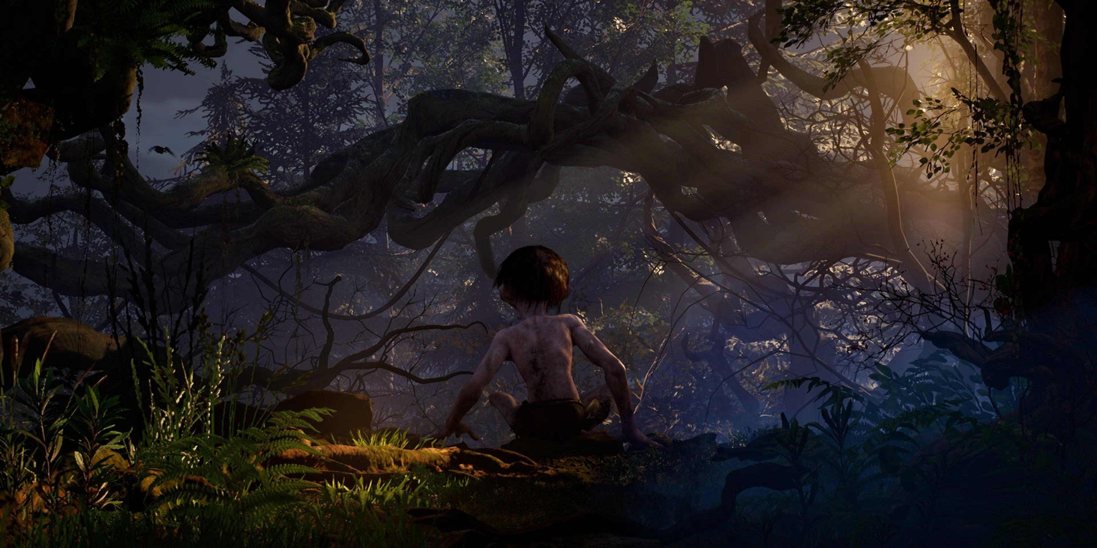 Gollum in Mirkwood in The Lord of the Rings Gollum