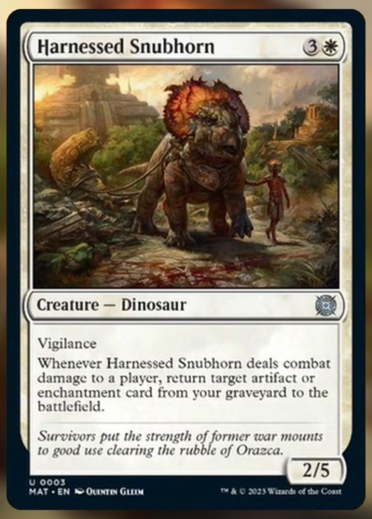 Harnessed Snubhorn