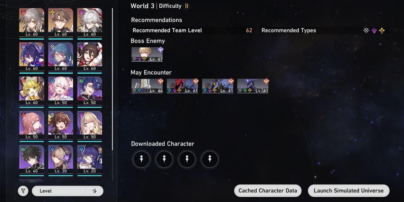 Hokai Star Rail World Three Enemies Overview