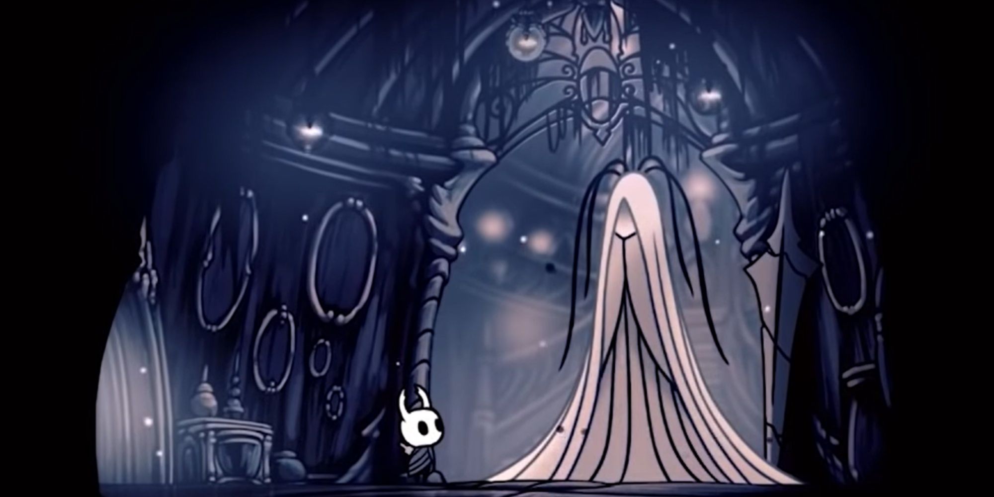 Hollow Knight, Grey Mourner in her home and the Delicate Flower Quest