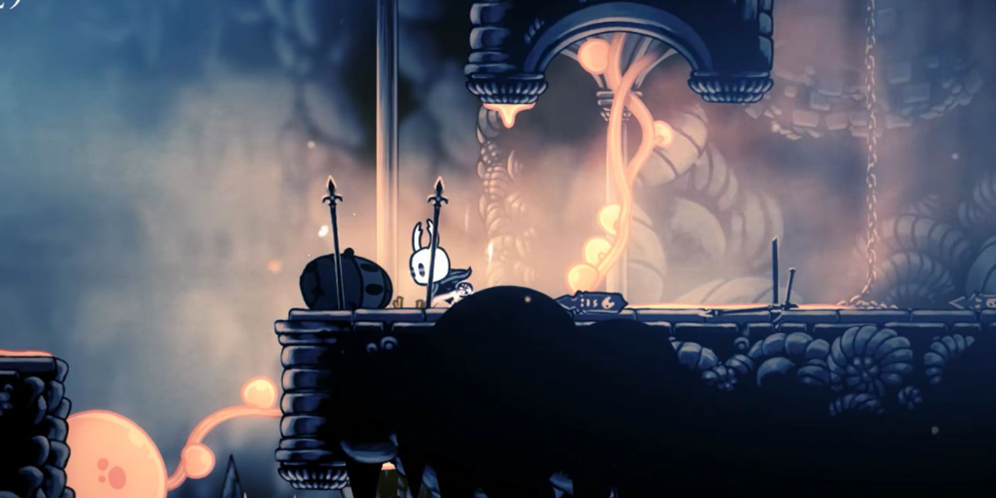 Hollow Knight, Menderbug is Dead in the Infected Forgotten Crossroads