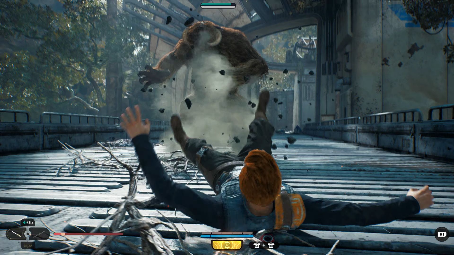 Jedi Survivor, Reach The Forest Array, Fighting the second Mogu