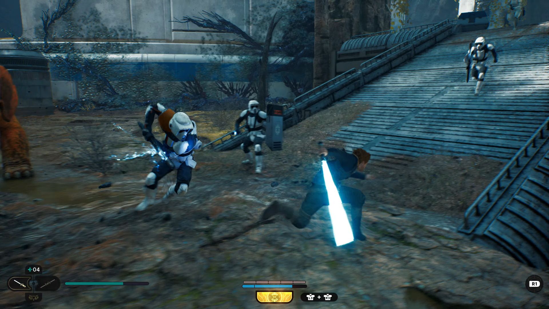 Jedi Survivor, Reach The Forest Array, The final set of Storm Troopers