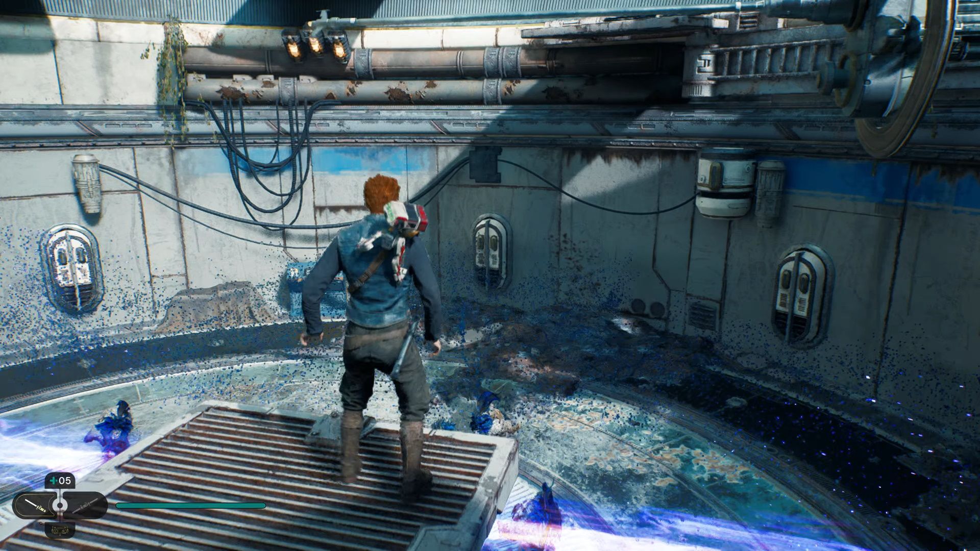 Jedi Survivor, Reach The Forest Array, The platforming section in the other chamber