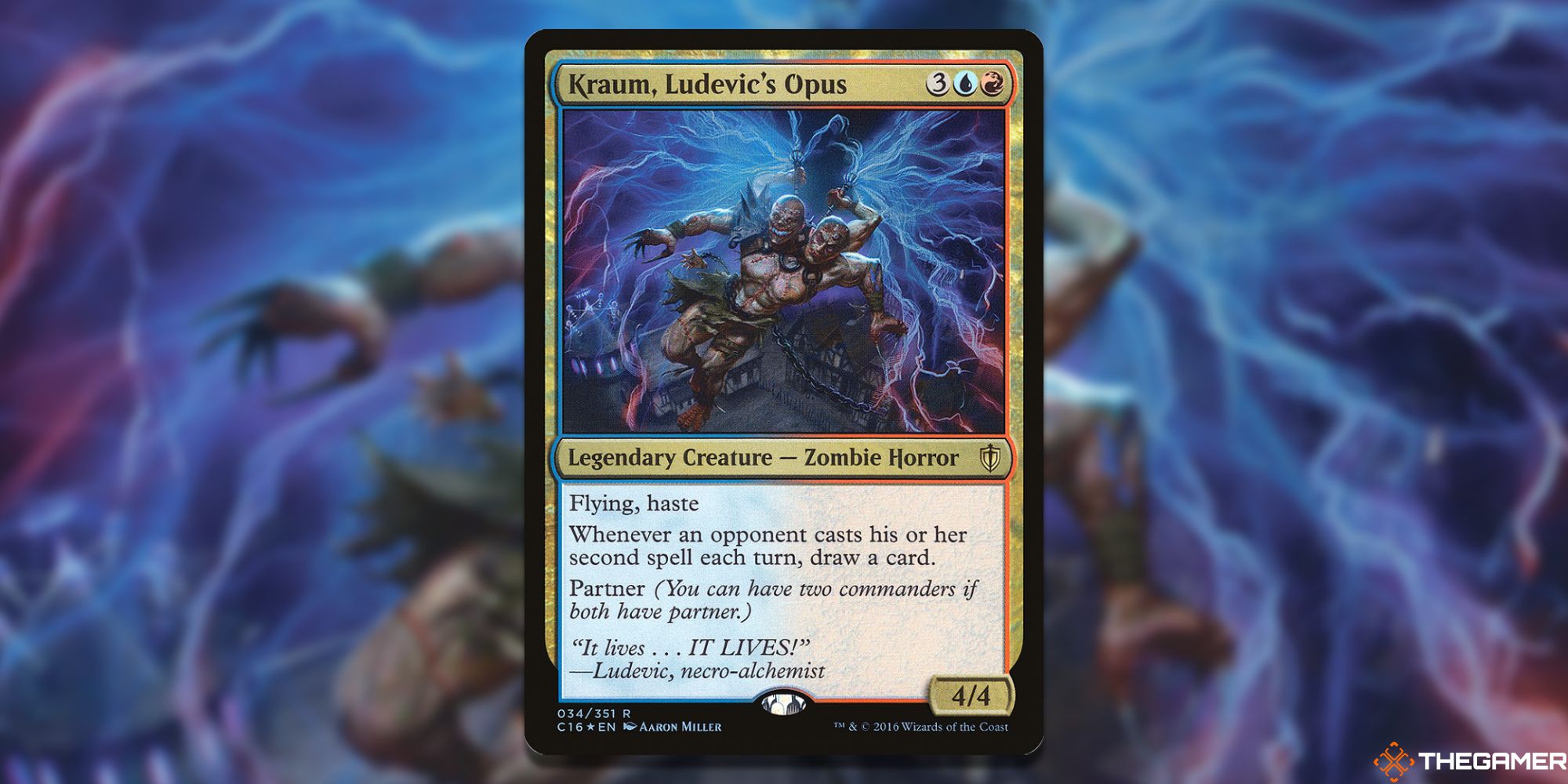 MTG: Kraum, Ludevic's Opus card