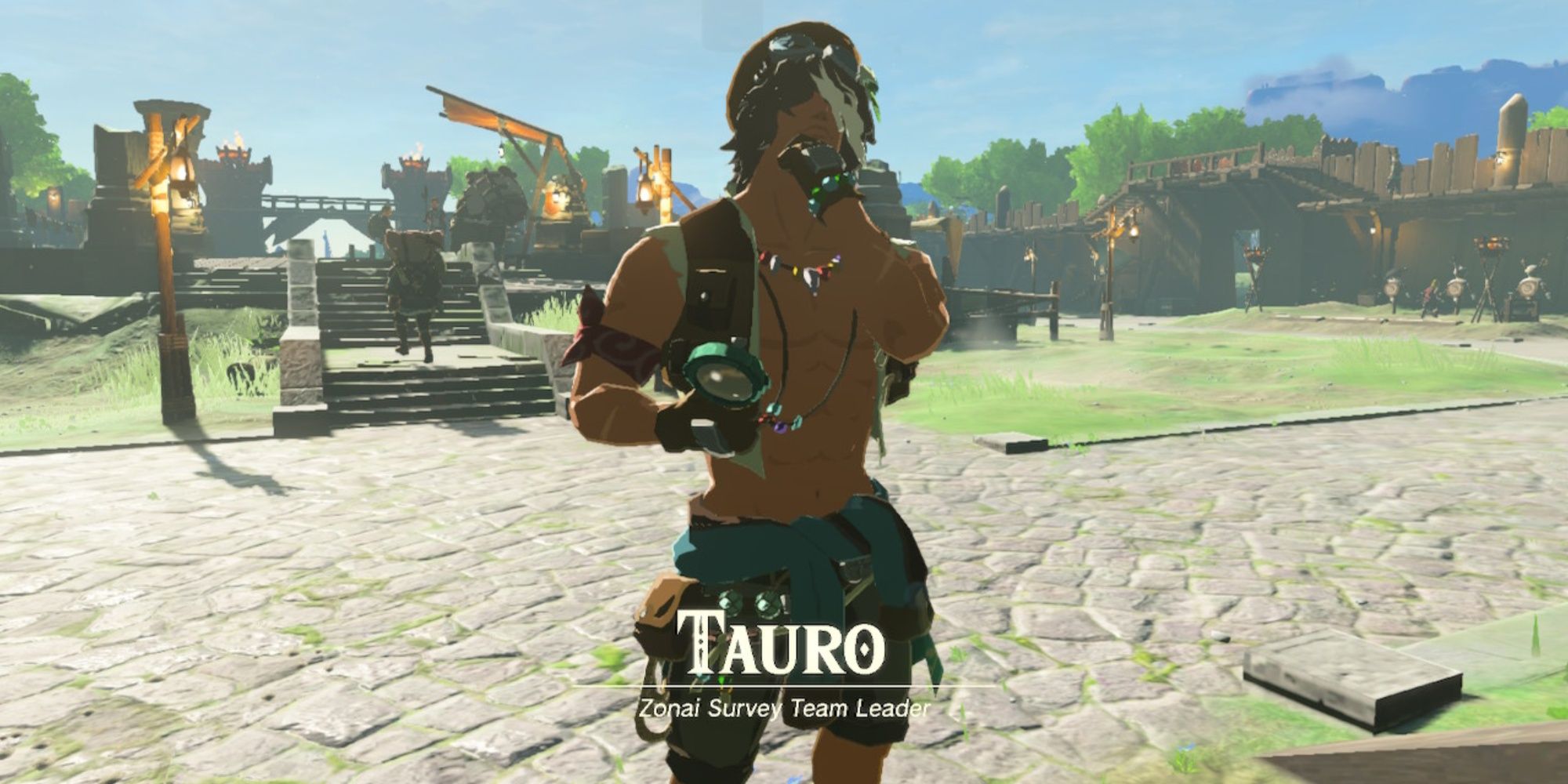 Legend of Zelda, Tears of the Kingdom, Tauro title card