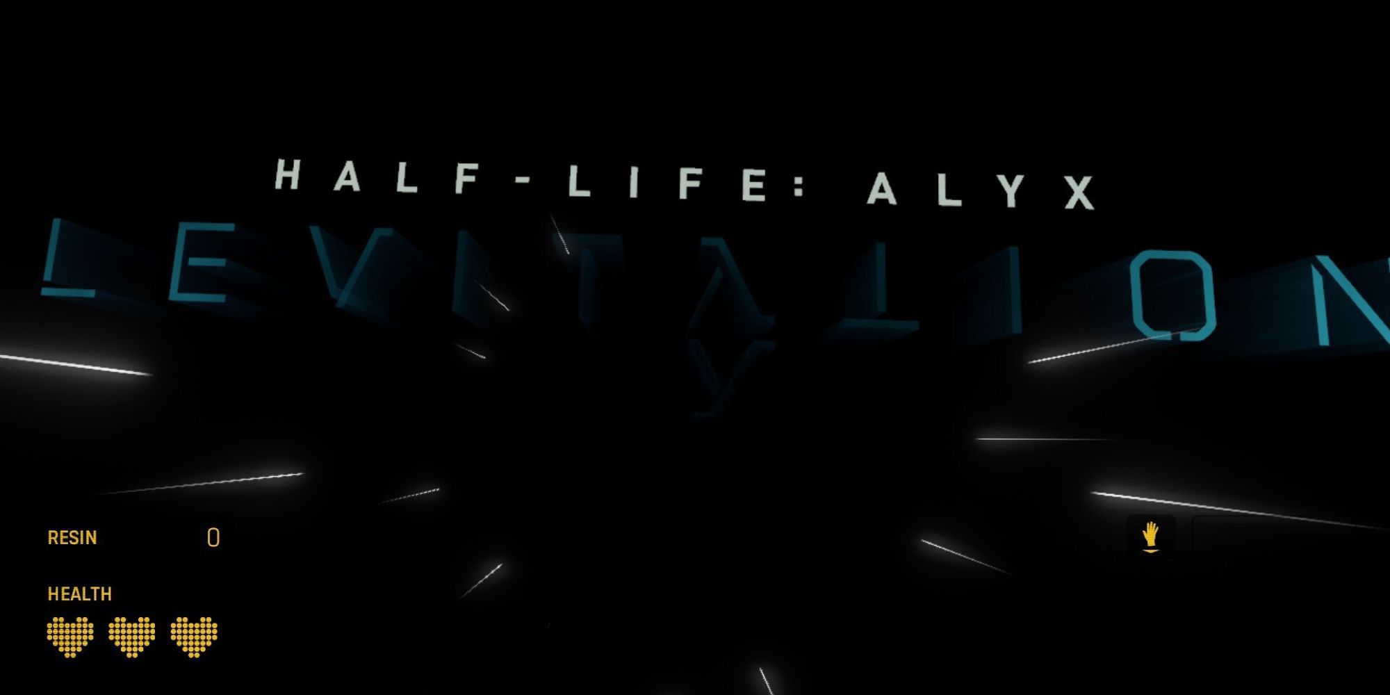 Half-Life: Alyx - modded screenshot shows a new map called Levitation during the opening cutscene