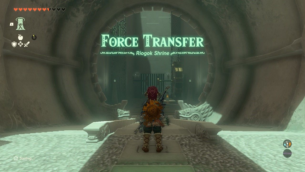 Lnik enters the Riogok Shrine in The Legend of Zelda Tears of the Kingdom