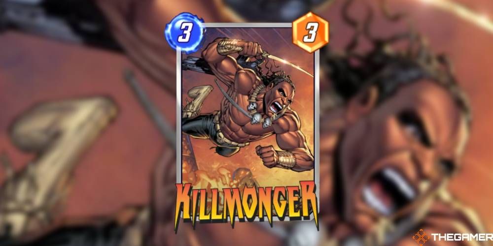 Marvel Snap card Killmonger