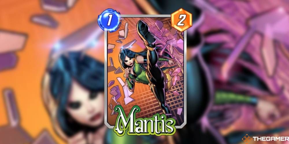 Marvel Snap Guardians of the Galaxy Cards Mantis standard variant