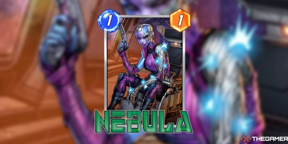 Marvel Snap Guardians of the Galaxy Cards Nebula standard variant