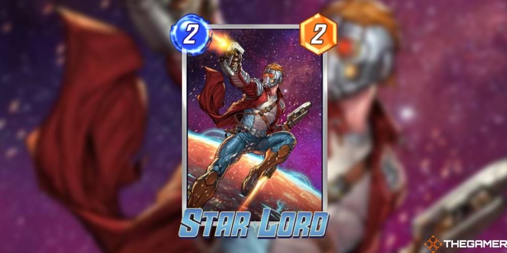 Marvel Snap Guardians of the Galaxy Cards Star-Lord standard variant