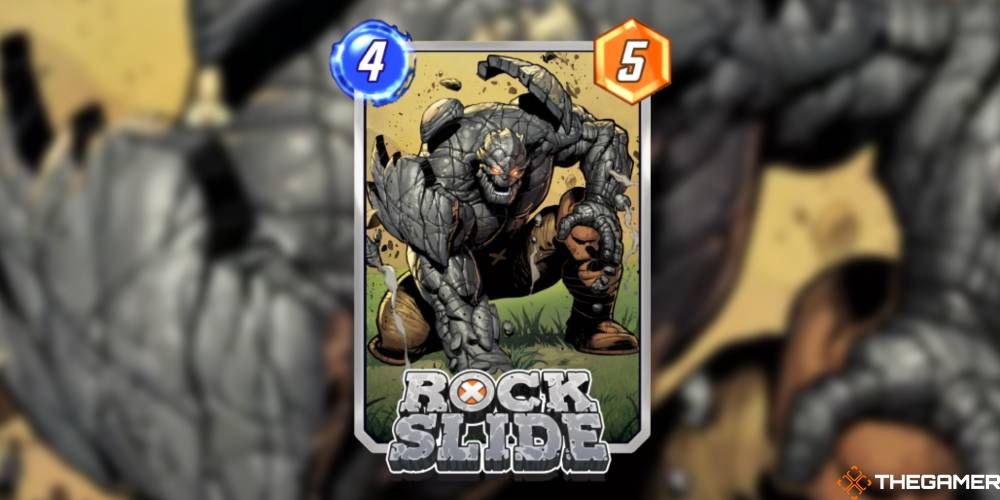 Marvel Snap Iron Lad Deck Rockslide standard variant