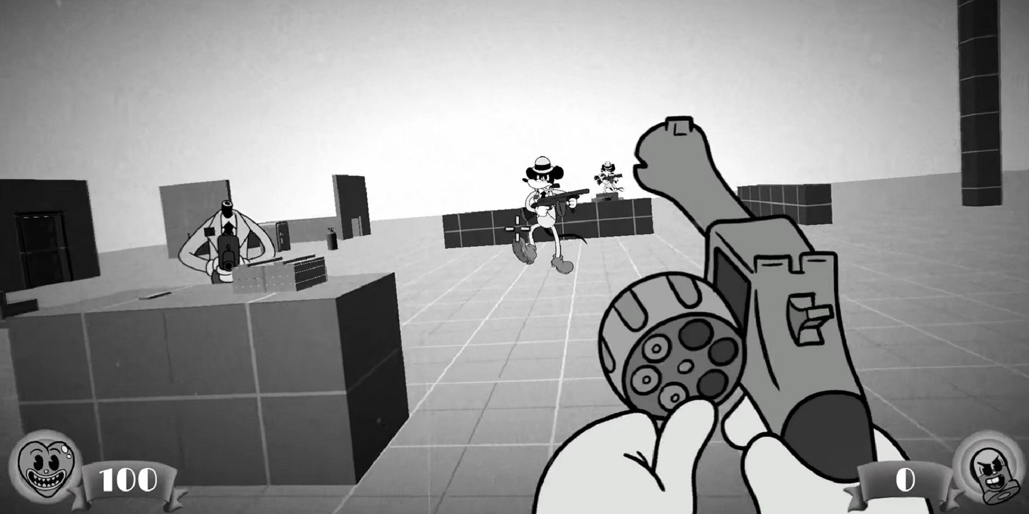 mickey mouse shooter game reload