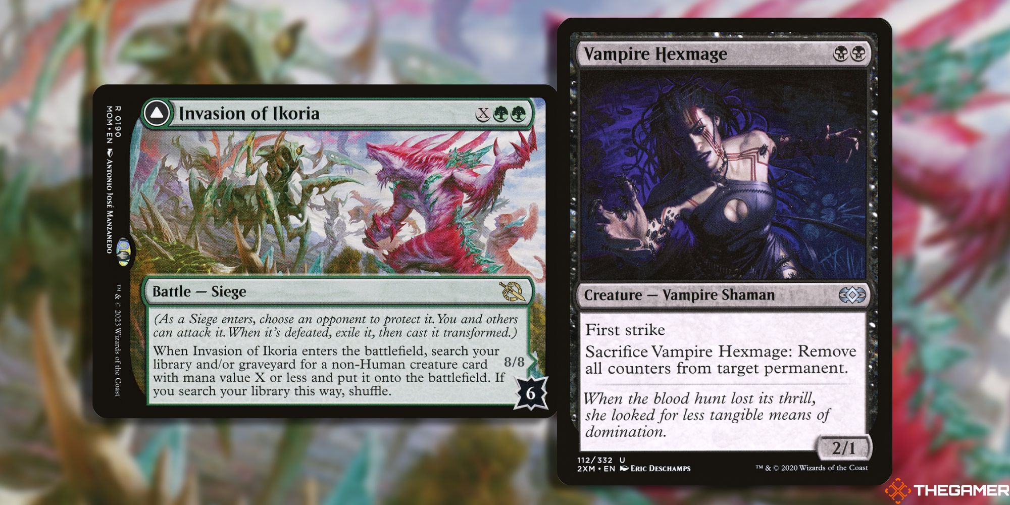 MTG Invasion of Ikoria and Vampire Hexmage