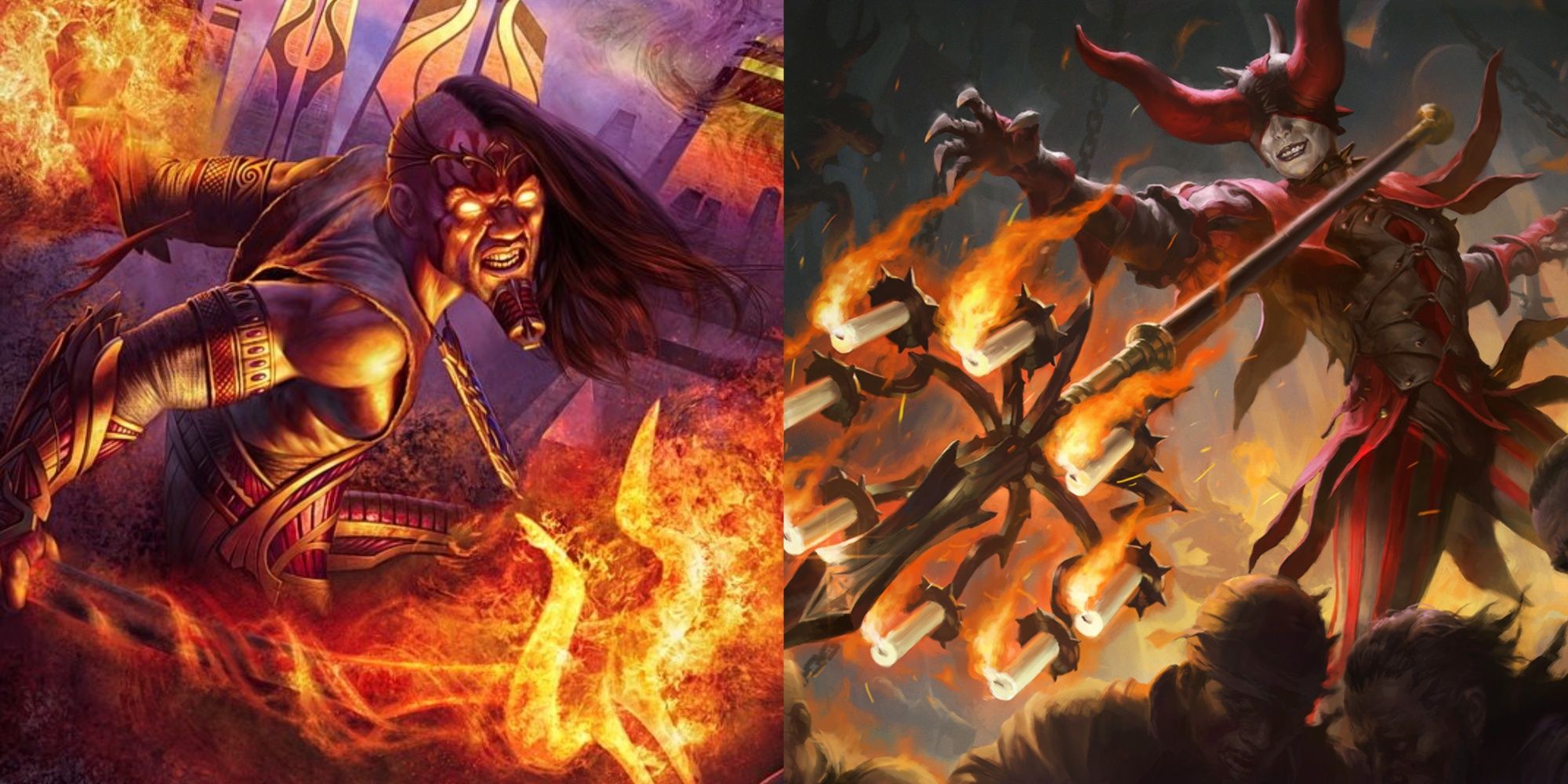 Soul-Scar mage and skewer the critic card artworks