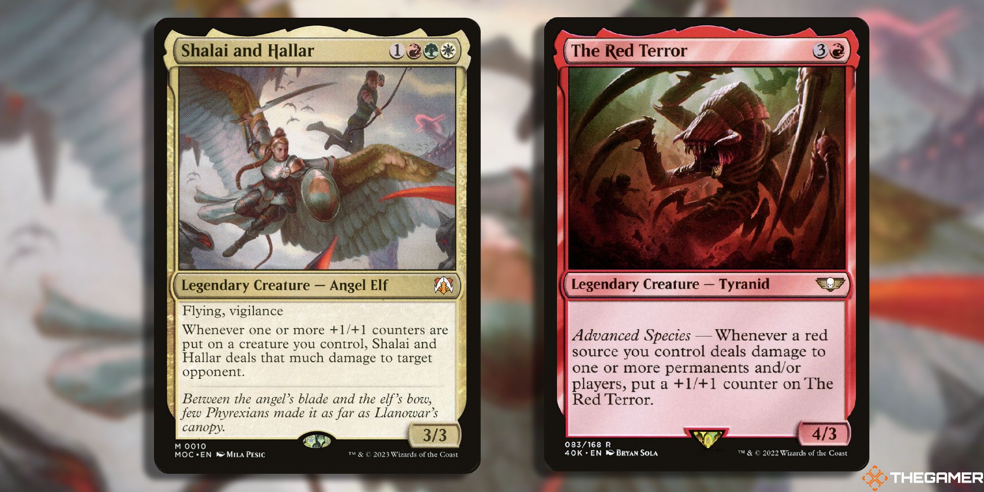 MTG Shalai and Hallar and The Red Terror