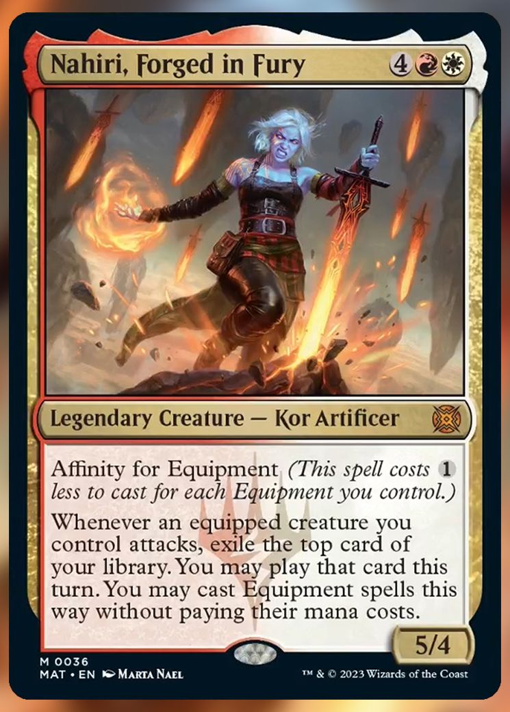 Nahiri, Forged in Fury