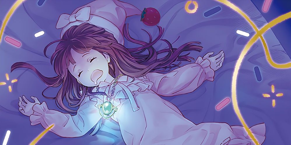 A sleeping Nemleria from Yu-Gi-Oh!