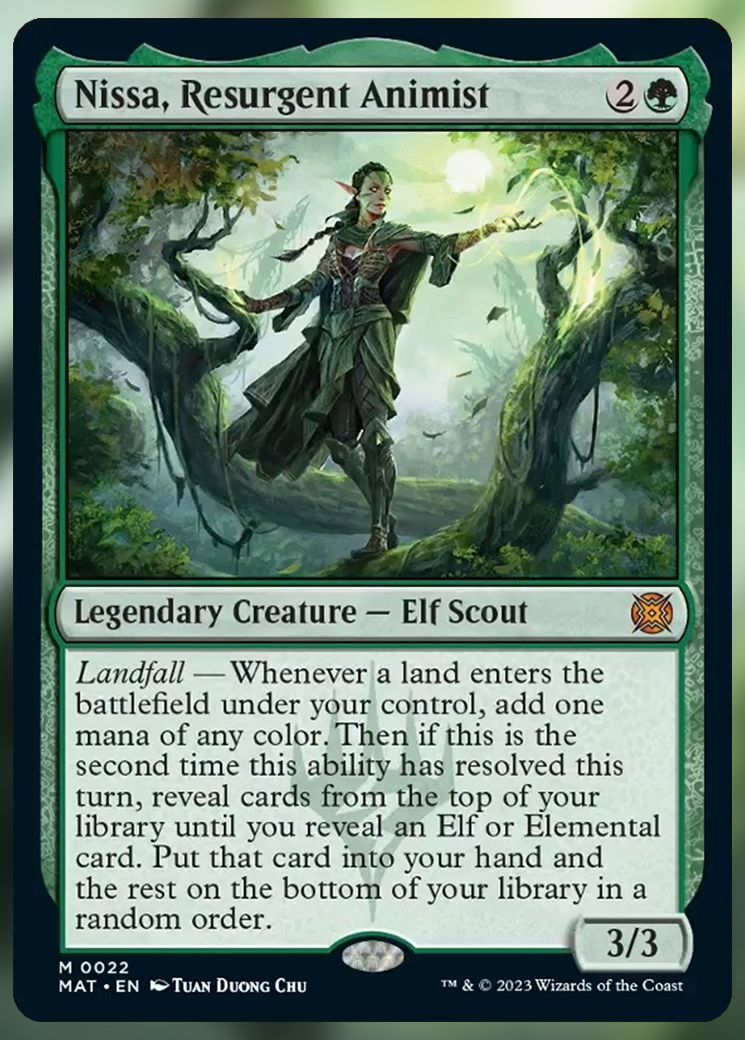 Nissa, Resurgent Animist
