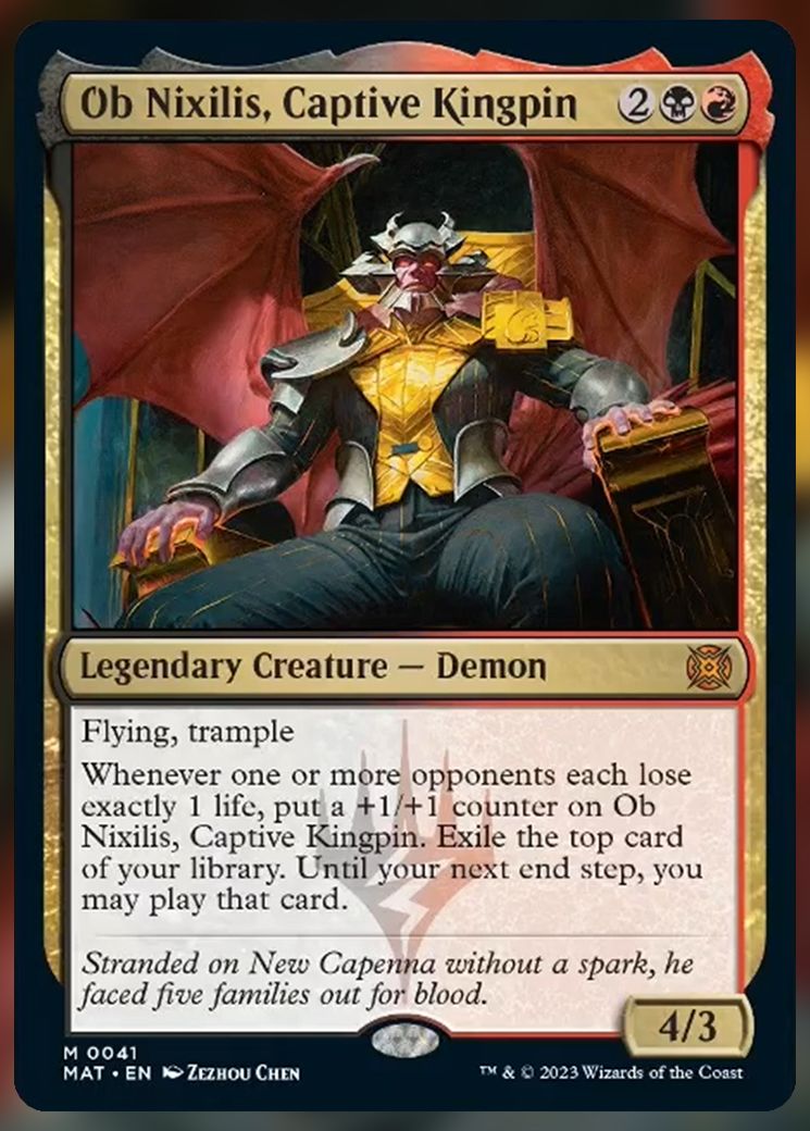 Ob Nixilis, Captive Kingpin