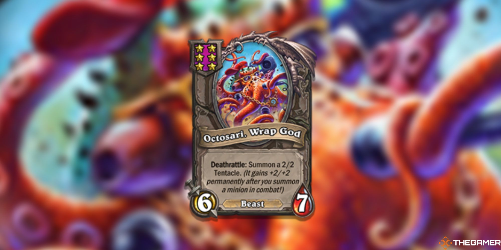 Octosari, Wrap God Hearthstone Battlegrounds