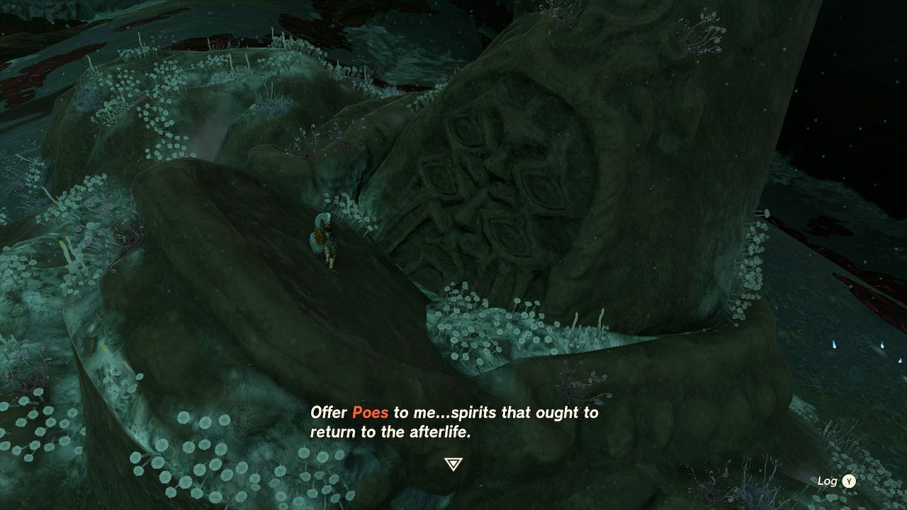 one of the bargainer statues explaining to link how poe exchange works where to find bargainer statues tears of the kingdom totk bretheren locations