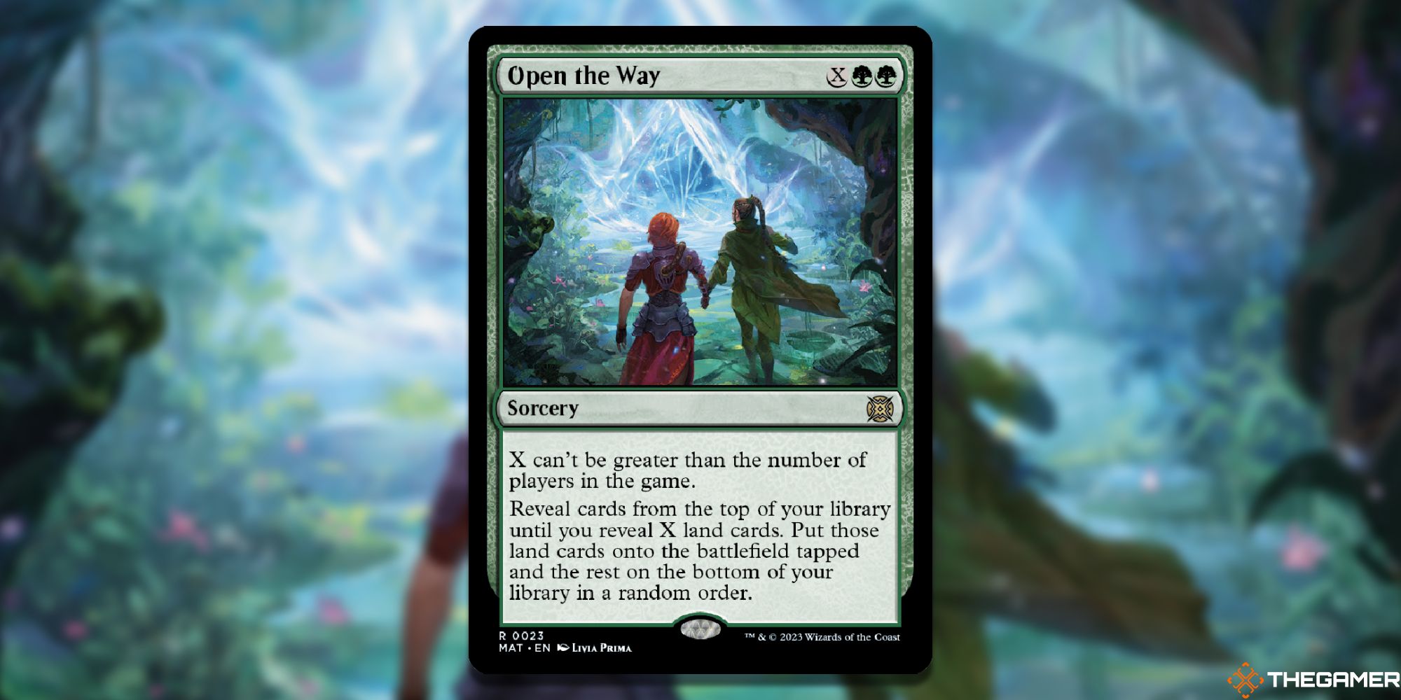 MTG: Open the Way card