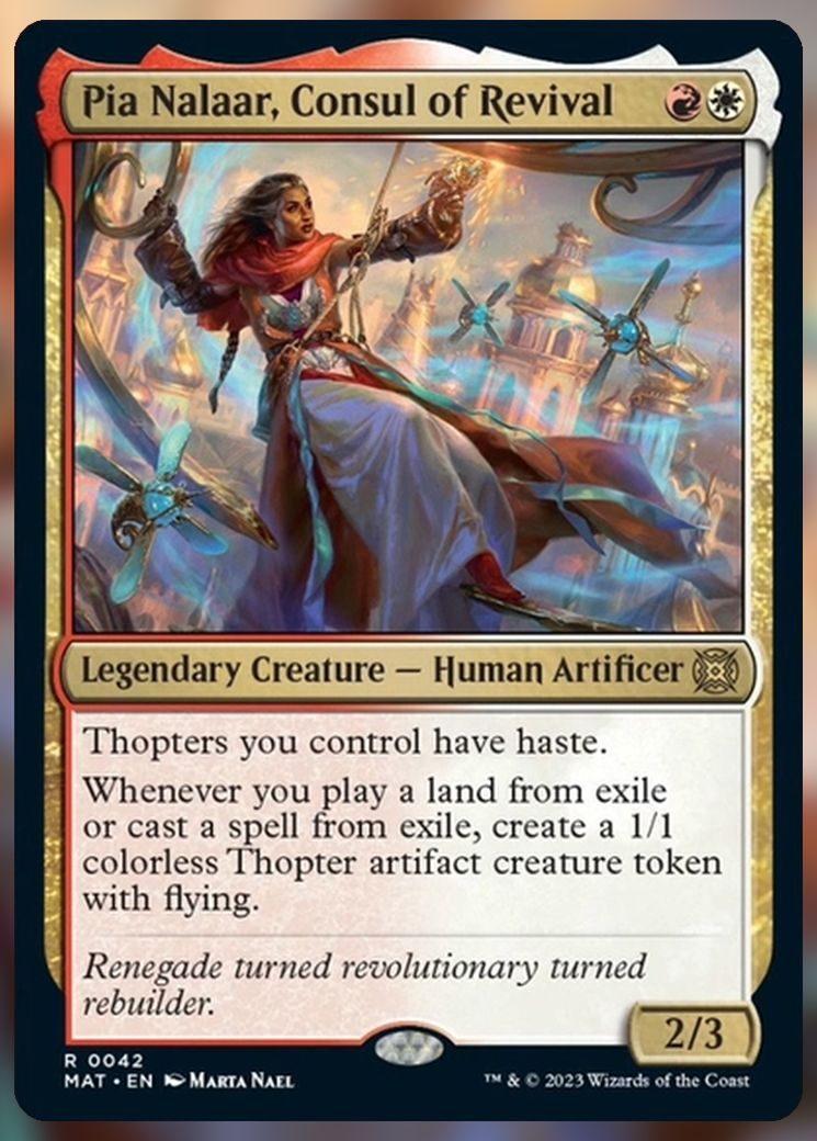 Pia Nalaar, Consul of Revival