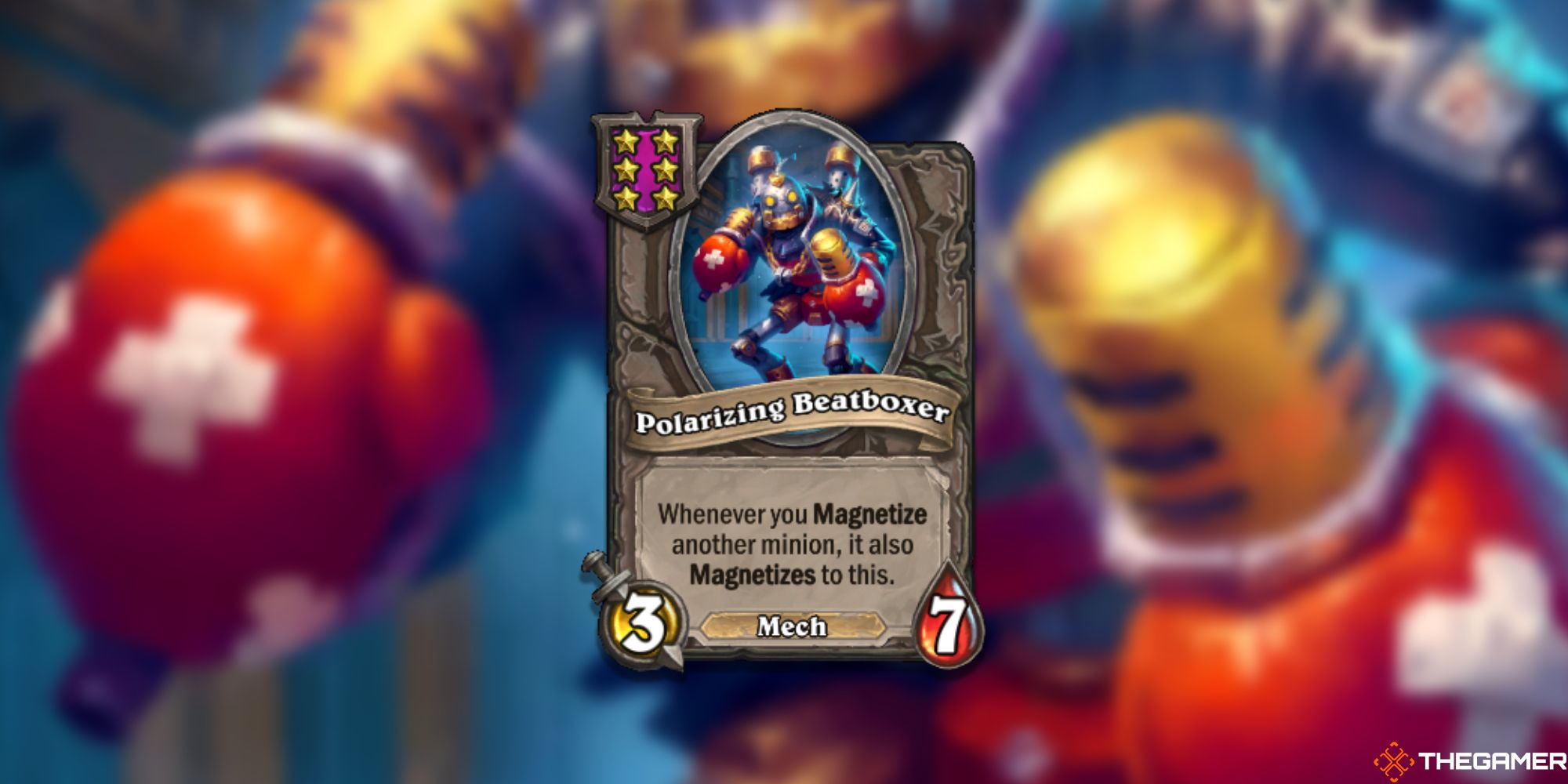 Polarizing Beatboxer Hearthstone Battlegrounds