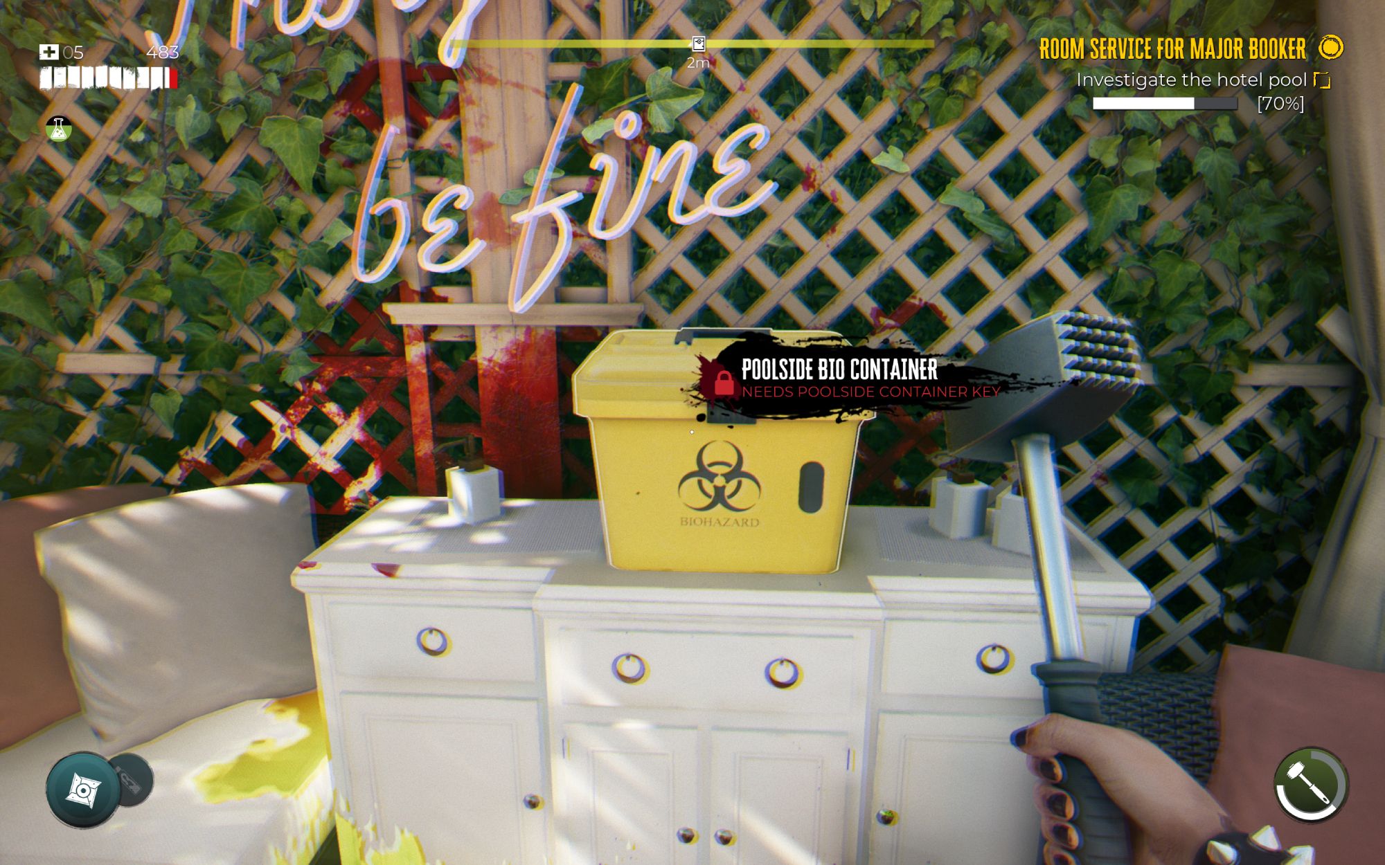 Dead Island 2 Poolside Bio Container