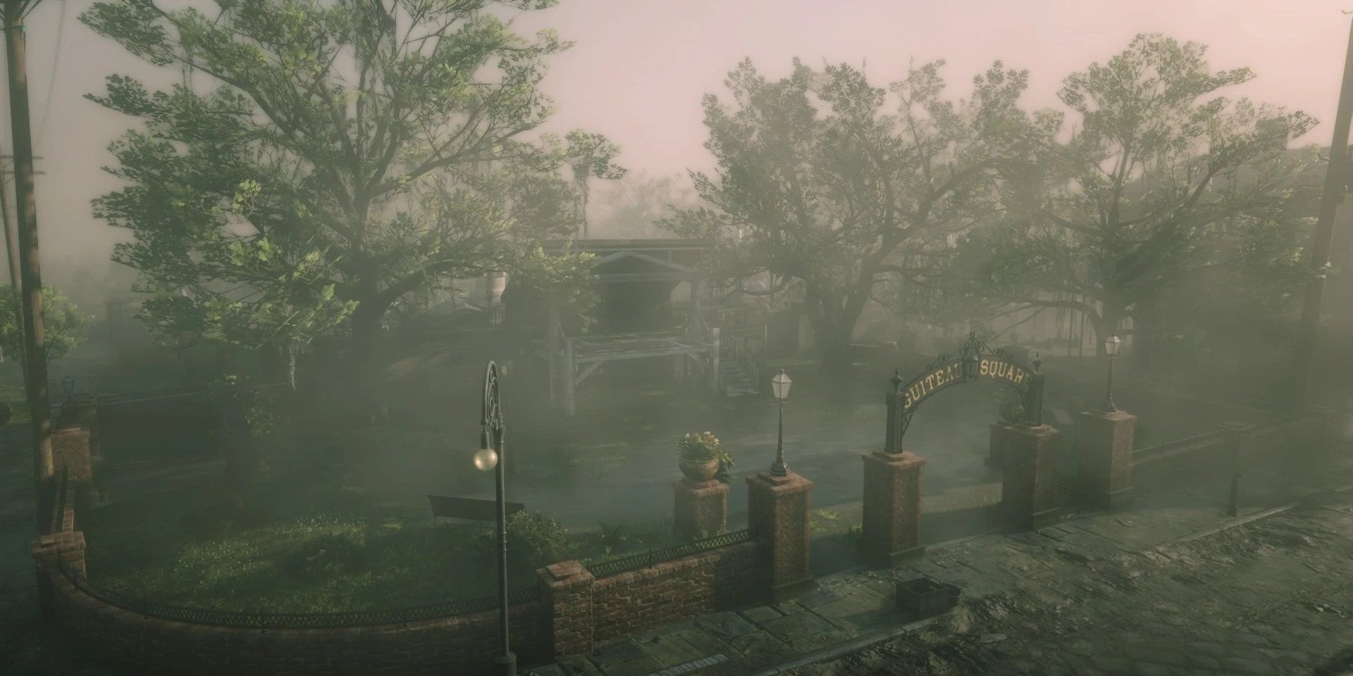 An overview of the town square in saint denis